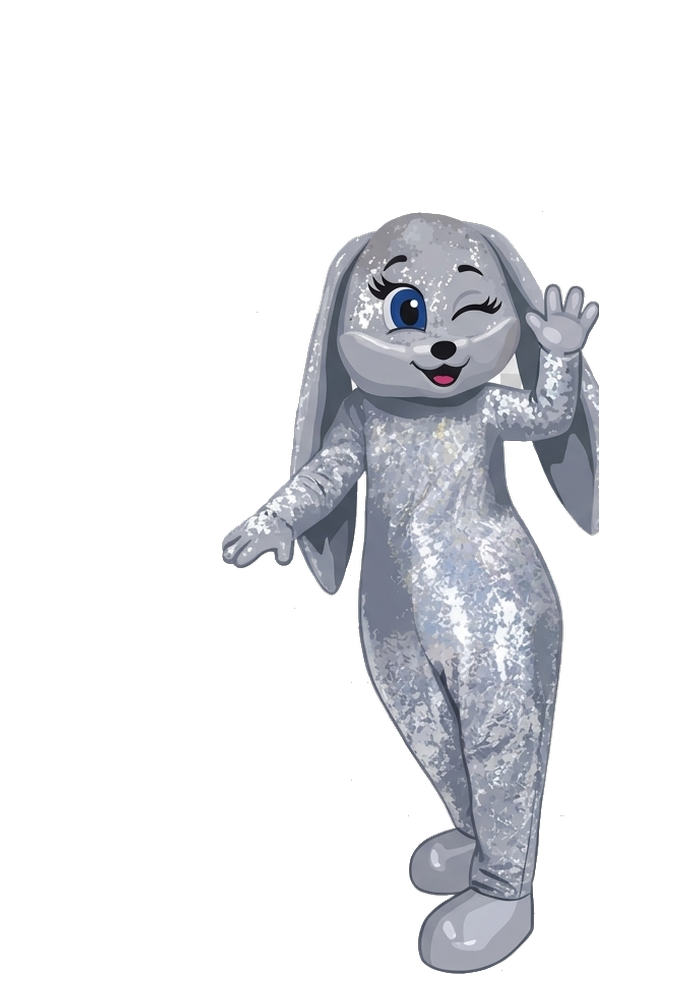 Mascotte Festi'Eid qui salue