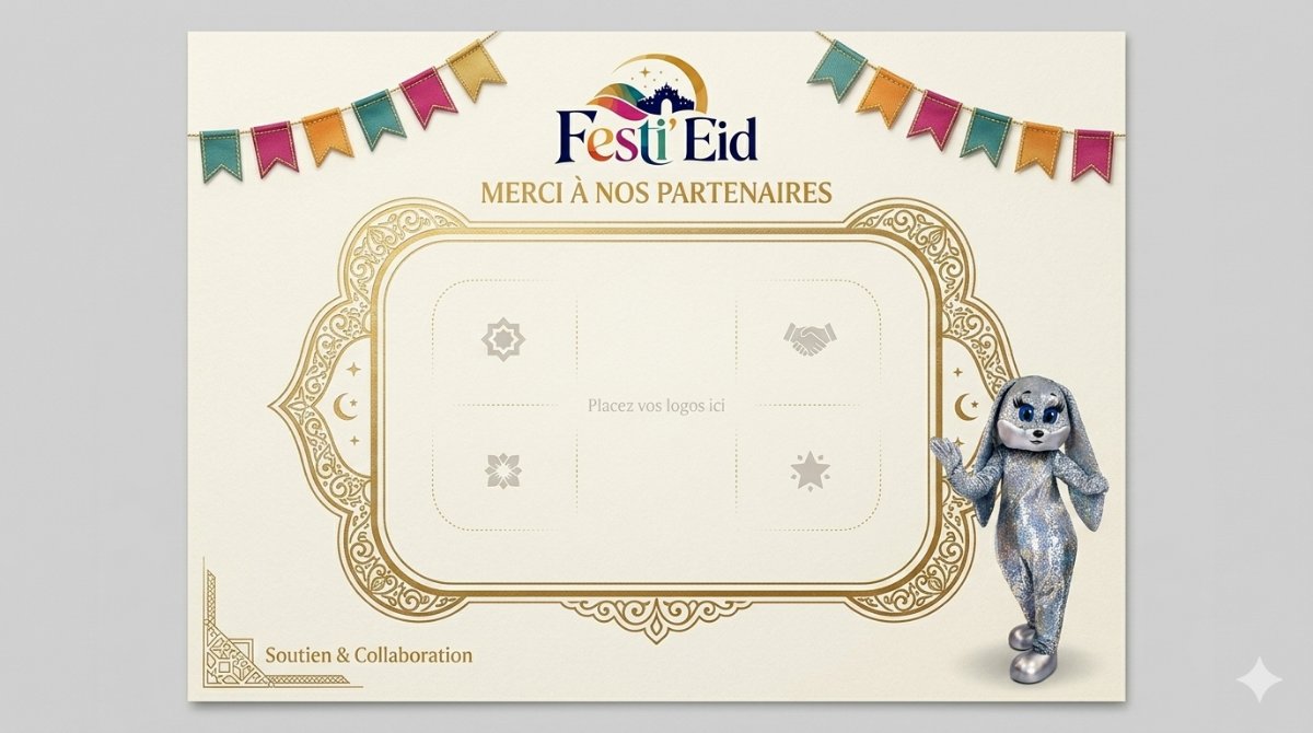 Merci à nos partenaires — Festi'Eid